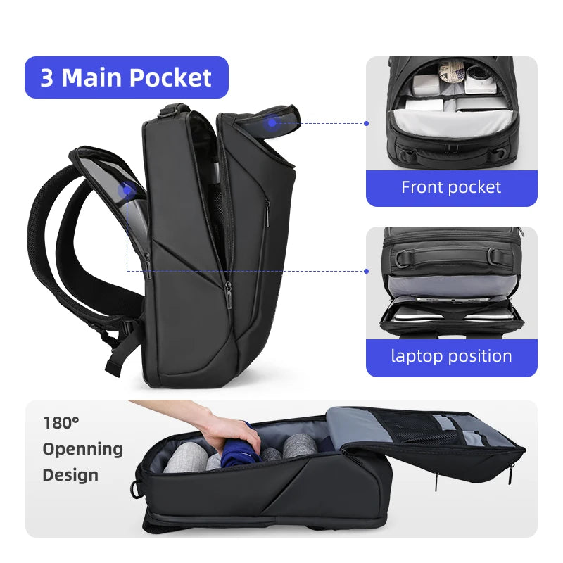 Sac à dos pour ordinateur portable 17 pouces