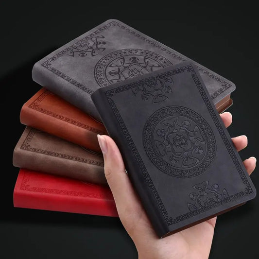 Mini carnet de poche, style rétro, taille A6