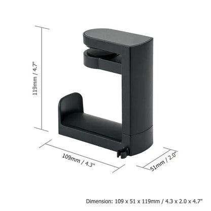 Support de casque rotatif à 360° pour bureau