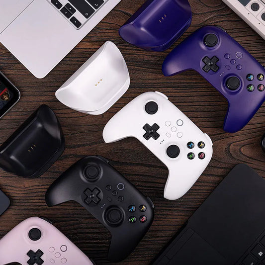 Manette 8BitDo - Système sans fil 2.4G - Joysticks à effet Hall