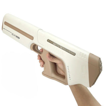 Pistolet à eau alimenté par batterie, doté d'un système de remplissage automatique